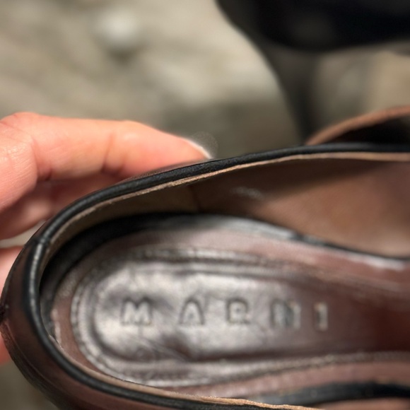 🔥Marni Scarpa platform‎ pump with box - brown & black from Neiman Marcus🔥 - Picture 5 of 10